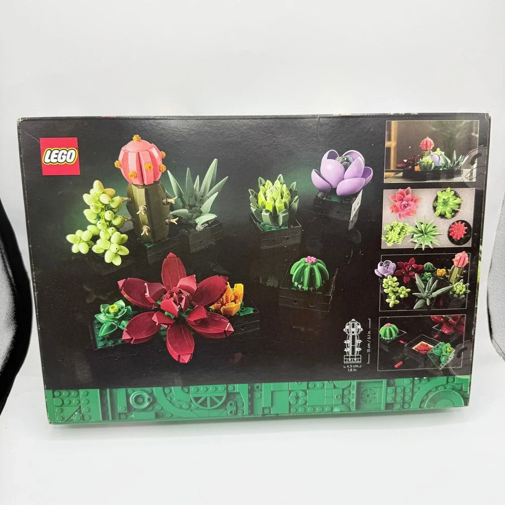 LEGO Botanical Collection Succulents 10309 Building Set 771 Pcs New Sealed Box - Picture 6 of 10